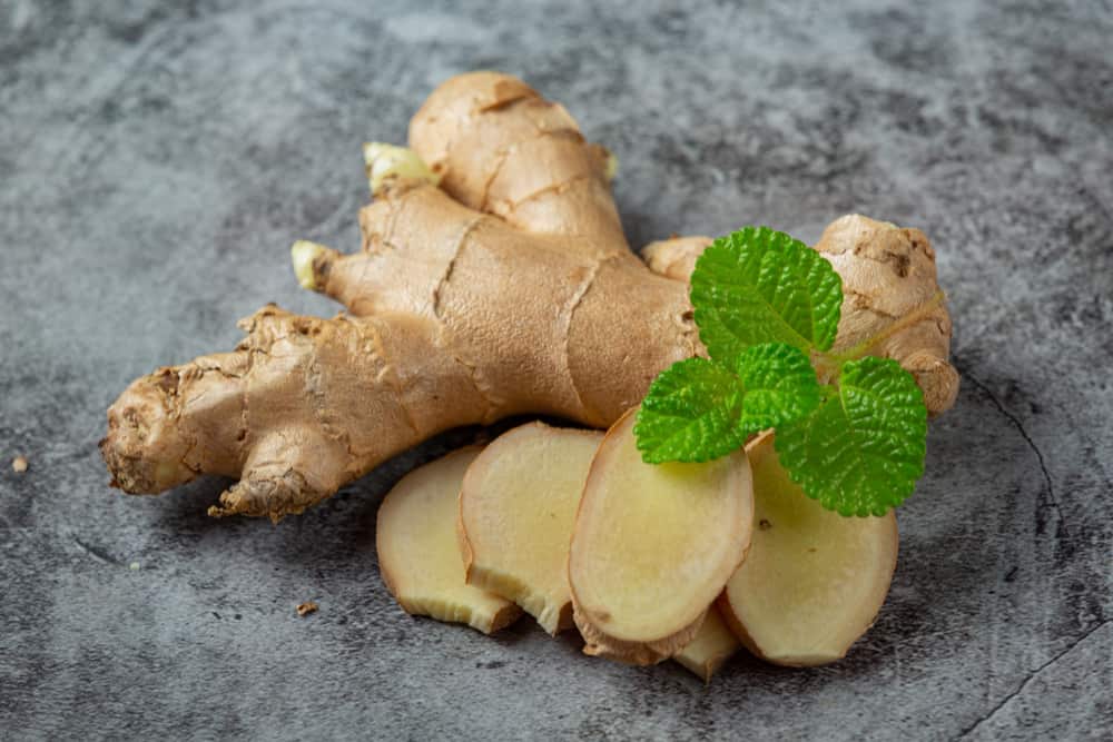 Ginger to treat allegy